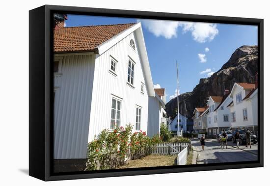 Houses in Fjallbacka, Bohuslan Region, West Coast, Sweden, Scandinavia, Europe-Yadid Levy-Framed Premier Image Canvas