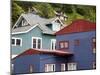 Houses in Juneau, Southeast Alaska, USA-Richard Cummins-Mounted Photographic Print