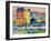 Houses in Munich, 1908-Wassily Kandinsky-Framed Giclee Print