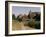 Houses near Orléans. c.1830-Jean-Baptiste-Camille Corot-Framed Giclee Print