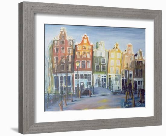 Houses of Amsterdam, 1999-Antonia Myatt-Framed Giclee Print