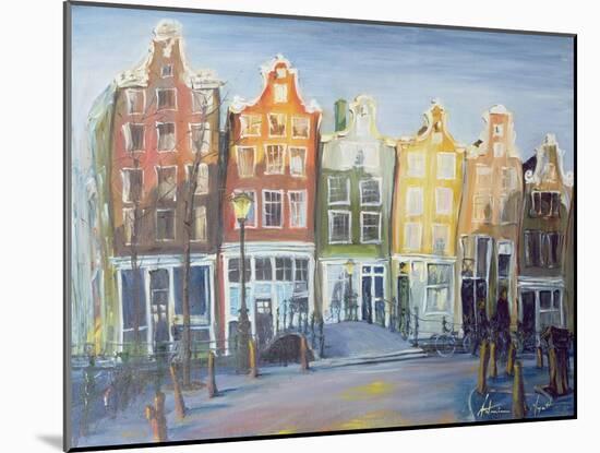 Houses of Amsterdam, 1999-Antonia Myatt-Mounted Giclee Print