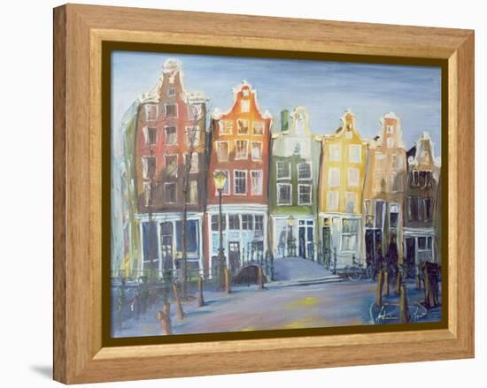 Houses of Amsterdam, 1999-Antonia Myatt-Framed Premier Image Canvas