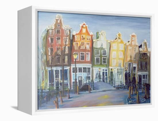 Houses of Amsterdam, 1999-Antonia Myatt-Framed Premier Image Canvas