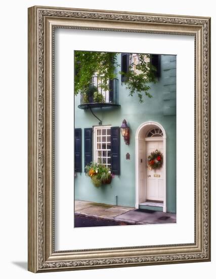 Houses of Charleston I, South Carolina-George Oze-Framed Photographic Print