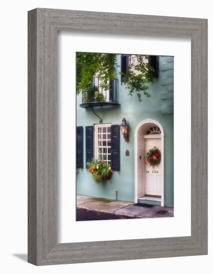 Houses of Charleston I, South Carolina-George Oze-Framed Photographic Print