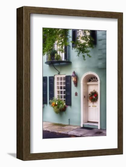 Houses of Charleston I, South Carolina-George Oze-Framed Photographic Print