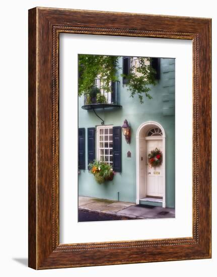 Houses of Charleston I, South Carolina-George Oze-Framed Photographic Print