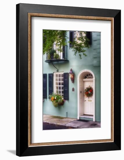 Houses of Charleston I, South Carolina-George Oze-Framed Photographic Print