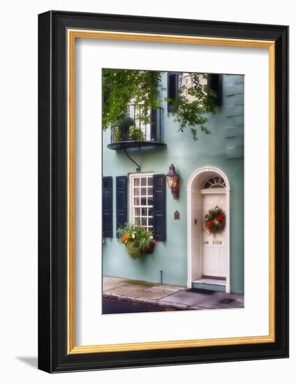 Houses of Charleston I, South Carolina-George Oze-Framed Photographic Print