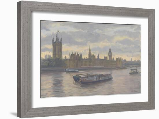 Houses of Parliament, 2010-Julian Barrow-Framed Giclee Print