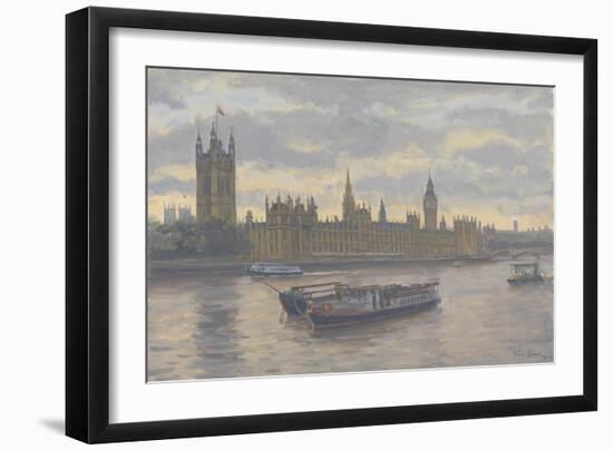 Houses of Parliament, 2010-Julian Barrow-Framed Giclee Print