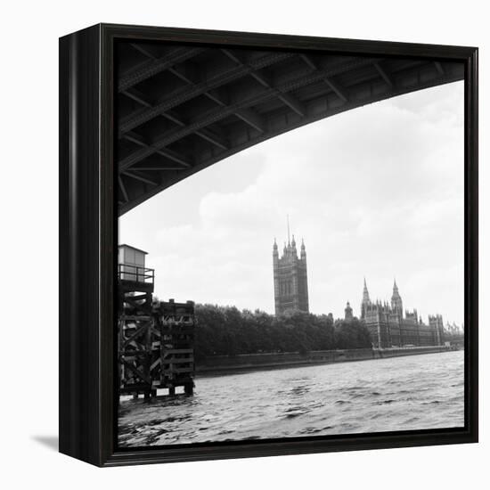 Houses of Parliament. 21st August 1971-Staff-Framed Premier Image Canvas