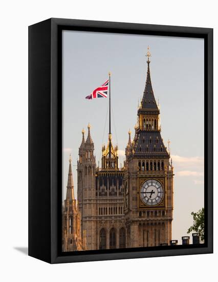 Houses of Parliament and Big Ben, Westminster, UNESCO World Heritage Site, London, England, Uk-Alan Copson-Framed Premier Image Canvas