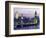 Houses of Parliament at Night, London, England-Walter Bibikow-Framed Photographic Print