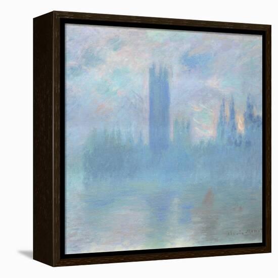 Houses of Parliament, London, 1900-01-Claude Monet-Framed Premier Image Canvas