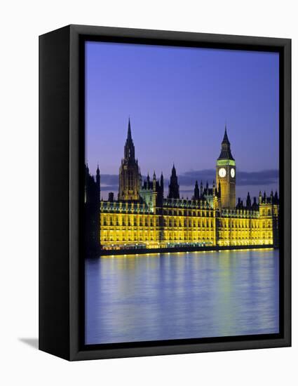 Houses of Parliament, London, England-Rex Butcher-Framed Premier Image Canvas