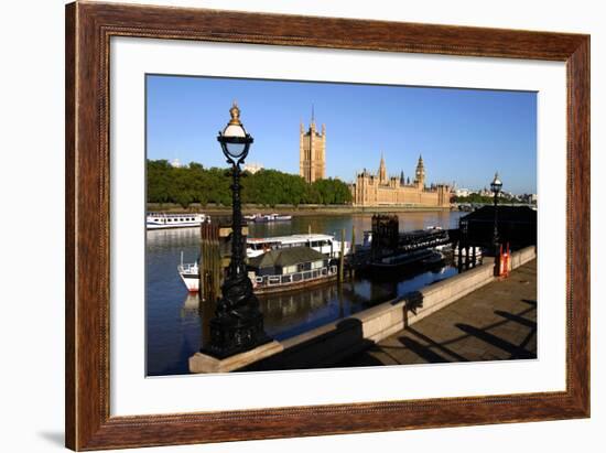 Houses of Parliament, London-Peter Thompson-Framed Photographic Print