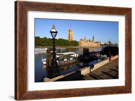 Houses of Parliament, London-Peter Thompson-Framed Photographic Print