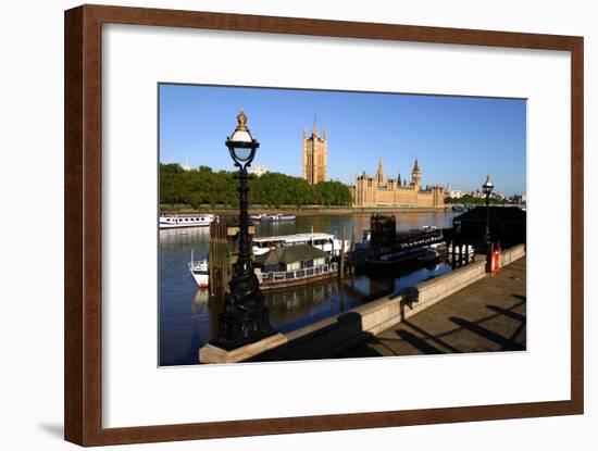 Houses of Parliament, London-Peter Thompson-Framed Photographic Print