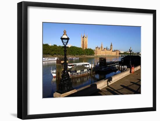 Houses of Parliament, London-Peter Thompson-Framed Photographic Print