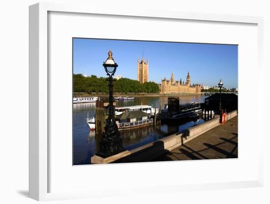 Houses of Parliament, London-Peter Thompson-Framed Photographic Print