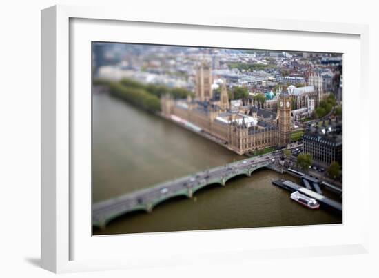 Houses of Parliament Westminster, London-Felipe Rodriguez-Framed Photographic Print