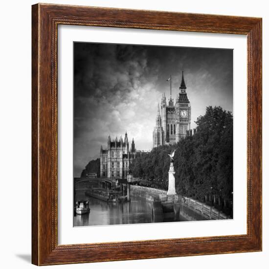 Houses Of Parliament-Jurek Nems-Framed Giclee Print