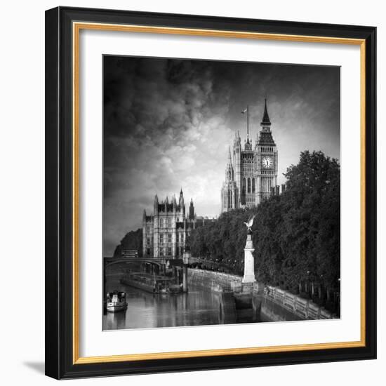 Houses Of Parliament-Jurek Nems-Framed Giclee Print