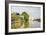 Houses on the Achterzaan-Claude Monet-Framed Premium Giclee Print