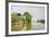 Houses on the Achterzaan-Claude Monet-Framed Giclee Print