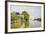 Houses on the Achterzaan-Claude Monet-Framed Giclee Print