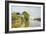 Houses on the Achterzaan-Claude Monet-Framed Giclee Print