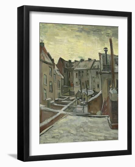 Houses Seen from the Back, 1885-Vincent van Gogh-Framed Giclee Print