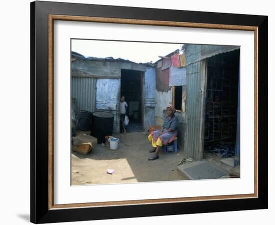 Houses, Soweto, South Africa, Africa-Jane Sweeney-Framed Photographic Print