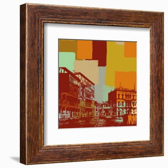 Houses-Yashna-Framed Art Print