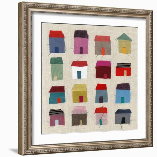 Houses-Jenny Frean-Framed Giclee Print
