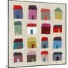 Houses-Jenny Frean-Mounted Giclee Print