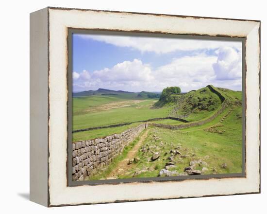 Housesteads, Hadrian's Wall, Northumberland, England, UK-Roy Rainford-Framed Premier Image Canvas