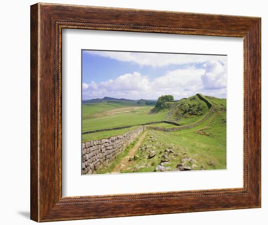 Housesteads, Hadrian's Wall, Northumberland, England, UK-Roy Rainford-Framed Photographic Print