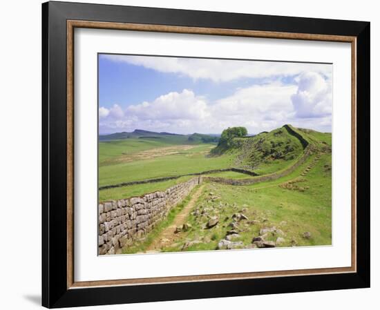 Housesteads, Hadrian's Wall, Northumberland, England, UK-Roy Rainford-Framed Photographic Print