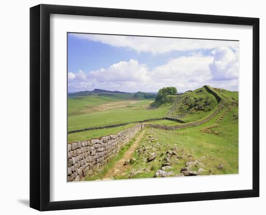 Housesteads, Hadrian's Wall, Northumberland, England, UK-Roy Rainford-Framed Photographic Print