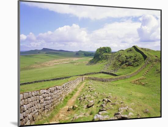 Housesteads, Hadrian's Wall, Northumberland, England, UK-Roy Rainford-Mounted Photographic Print