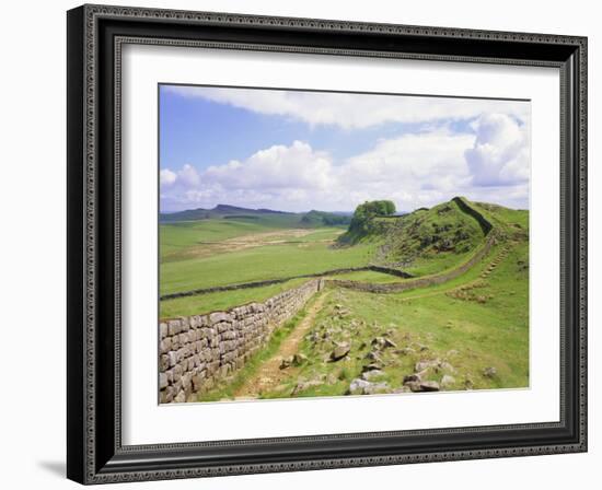 Housesteads, Hadrian's Wall, Northumberland, England, UK-Roy Rainford-Framed Photographic Print
