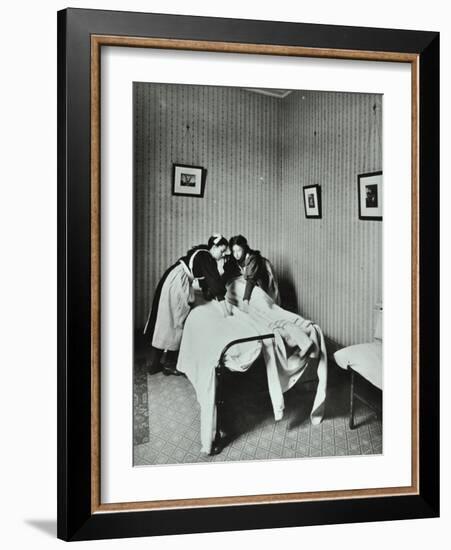 Housewifery, Barnsbury Park School, Islington, London, 1908-null-Framed Photographic Print