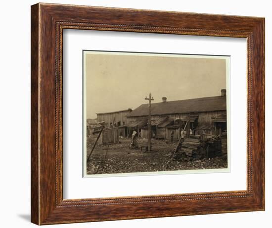 Housing for About 50 Employees of Maggioni Canning Co.-Lewis Wickes Hine-Framed Photographic Print