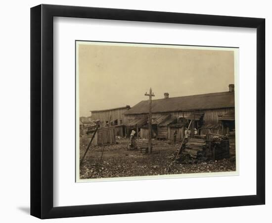 Housing for About 50 Employees of Maggioni Canning Co.-Lewis Wickes Hine-Framed Photographic Print