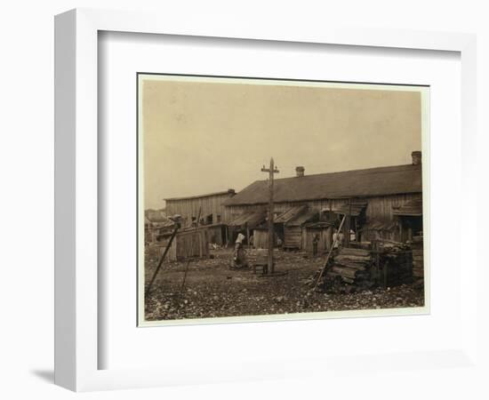 Housing for About 50 Employees of Maggioni Canning Co.-Lewis Wickes Hine-Framed Photographic Print