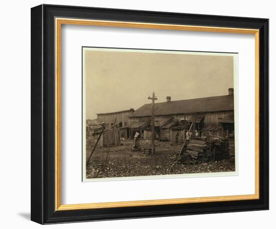 Housing for About 50 Employees of Maggioni Canning Co.-Lewis Wickes Hine-Framed Photographic Print