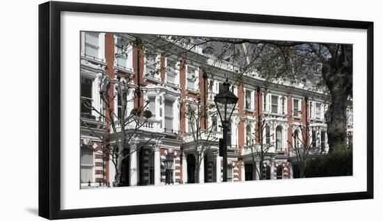 Housing, Rows of Large Terraced Houses, Built in the Victorian Era in Kensington, London-Richard Bryant-Framed Photographic Print
